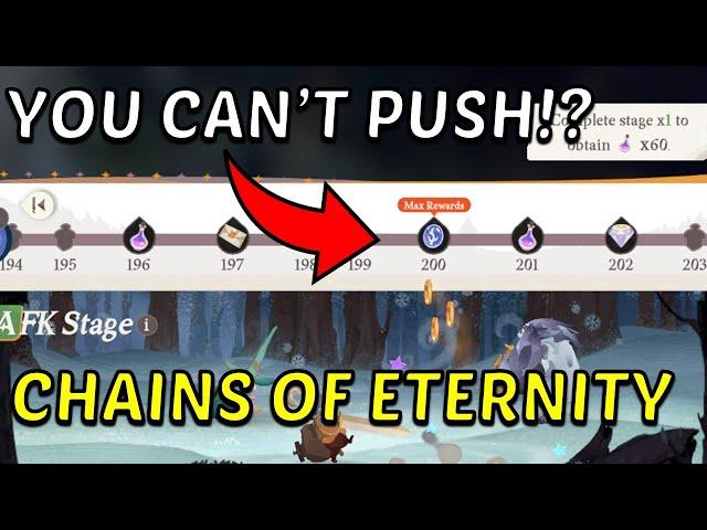 PUSHING AFK STAGES IS LIMITED!? First 10 Days in Chains Of Eternity HAVE RESTRICTIONS - AFK Journey