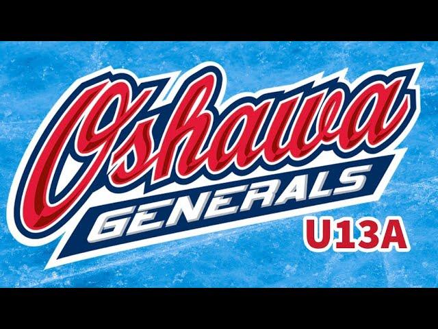 Jan 11, 2025- U13A Oshawa Generals vs Kingston Canadiens red