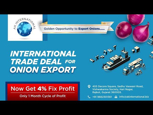 Startup Onions  Export in LC & MEP with AK International Broker