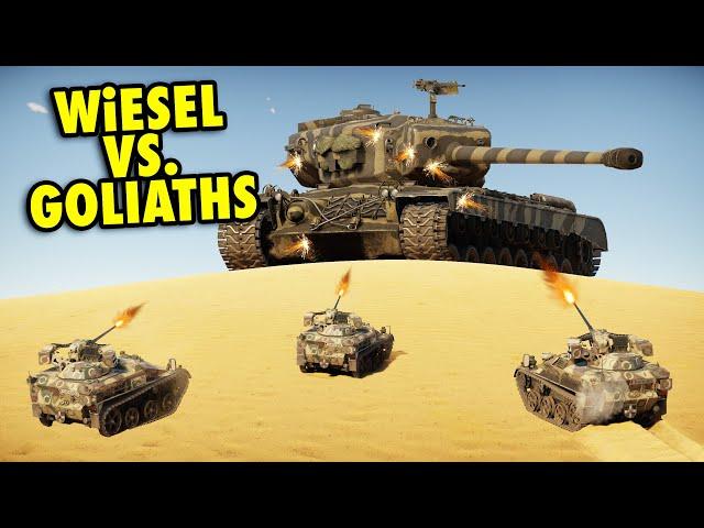 SWARMING HEAVY TANKS WITH THE SMALLEST TANK - Wiesel 1A4 in War Thunder feat. @PhlyDaily @Spookston