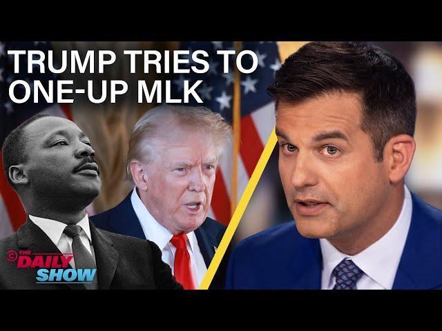 Biden's Post-Dropout Interview, Trump’s Crowd Size Insecurity & Elon’s Legal Fit | The Daily Show