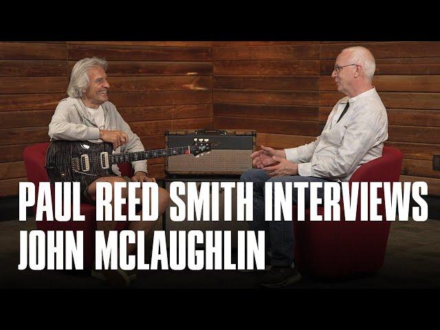 Paul Reed Smith Interviews John McLaughlin | Shakti 50th Anniversary | PRS Guitars