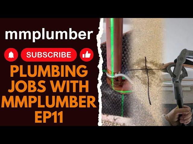 More soldering and pipe bending plumbing jobs with mmplumber ep11