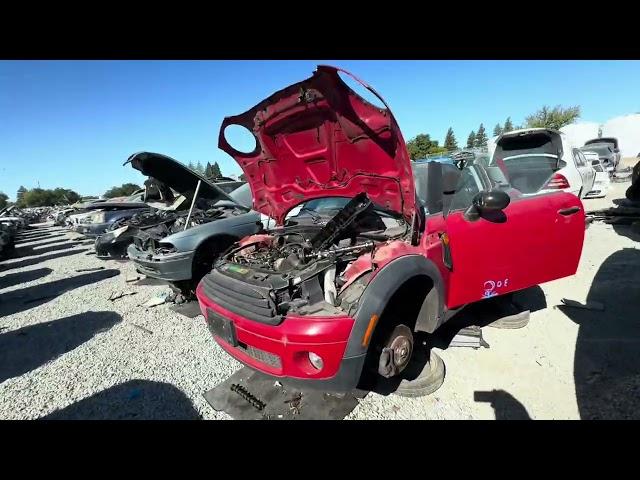 Tour Of European Car Section at Junkyard in California - BMW Mercedes Jaguar Volvo VW Audi Porsche