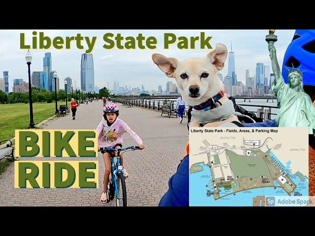 Liberty State Park - Family Bike Ride with the Dude!  Jersey City NJ