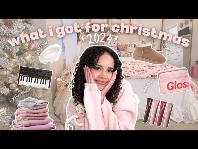 what i got for christmas 2024  | *christmas haul* *pink christmas* *aesthetic*