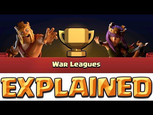 CLAN WAR LEAGUES EXPLAINED - How do Clan War Leagues Work? Clash of Clans CWL Update!