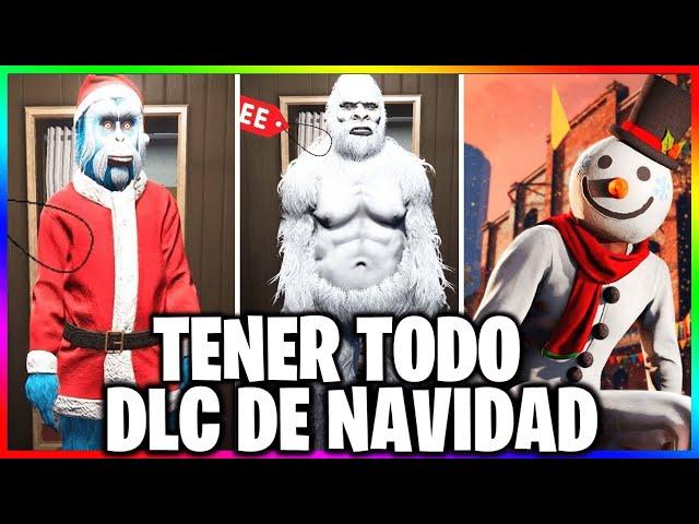 ¿Cómo TENER TODO el DLC de NAVIDAD? YETI, GOOCH, HAULER FESTIVO, MUÑECO & MÁS GTA Online