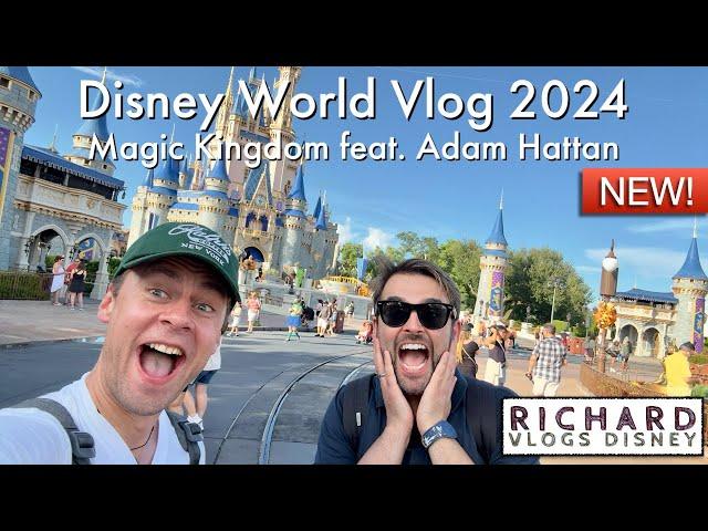 Walt Disney World Vlog - Episode 2 - Magic Kingdom and First Ride on Tiana's Feat. Adam Hattan