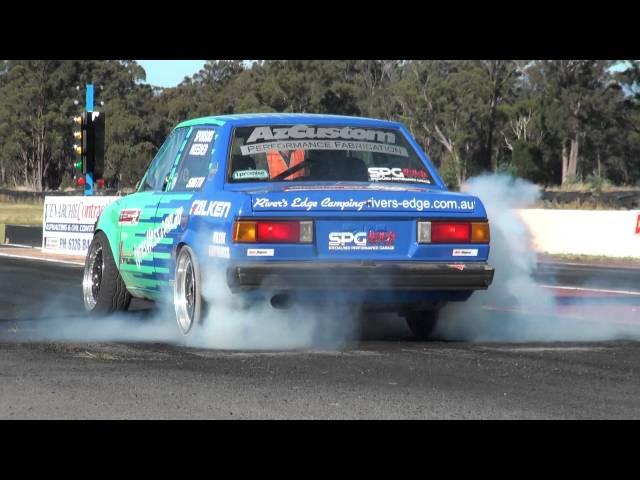 lloyd Smith V8 Corolla - Tassie Drags