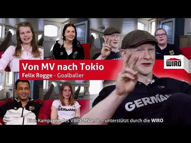 Von MV nach Tokio - Goalballer Felix Rogge