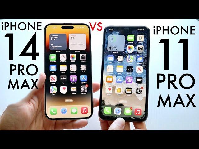 iPhone 14 Pro Max Vs iPhone 11 Pro Max! (Comparison) (Review)