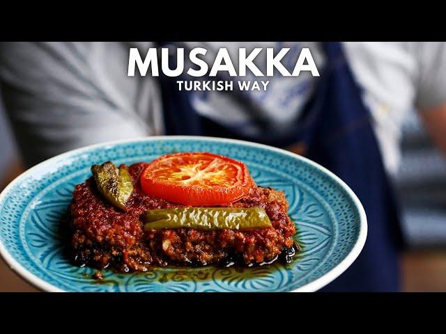 Musakka, Eggplant Moussaka Turkish Way