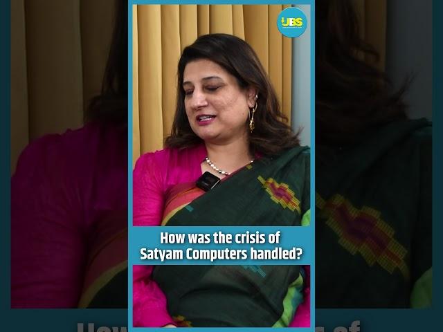 How was the crisis of Satyam Computers handled? | ft Manjula Nair