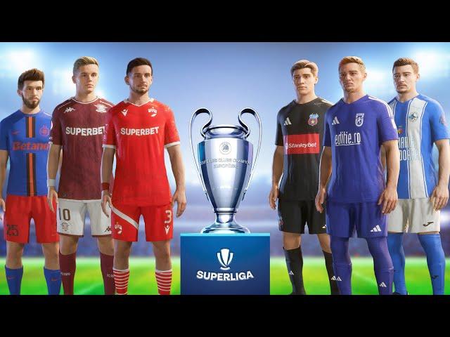 Champions League doar cu echipe Românești  Super experiment FC 25