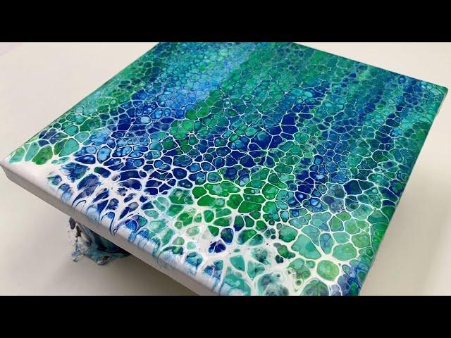 125. EASY Acrylic Swipe | Acrylic Pouring Tutorial