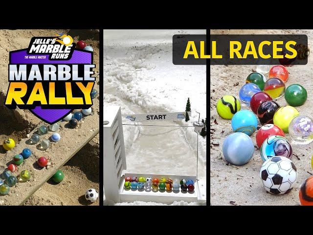 Marble Race: Marble Rally S5 - ALL RACES!