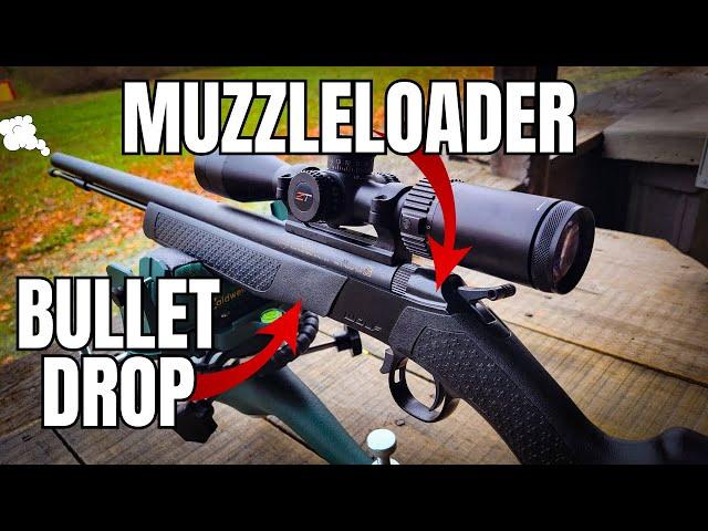 Muzzleloader Bullet Drop - My Muzzleloader is Dialed In