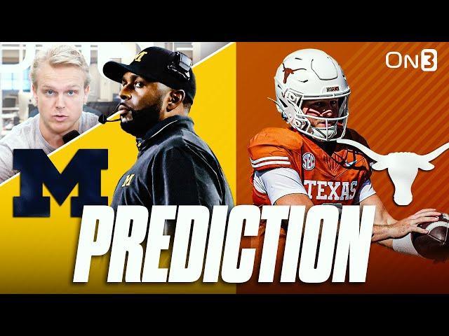 Michigan Wolverines vs Texas Longhorns PREDICTION & Preview | Steve Sarkisian vs Sherrone Moore