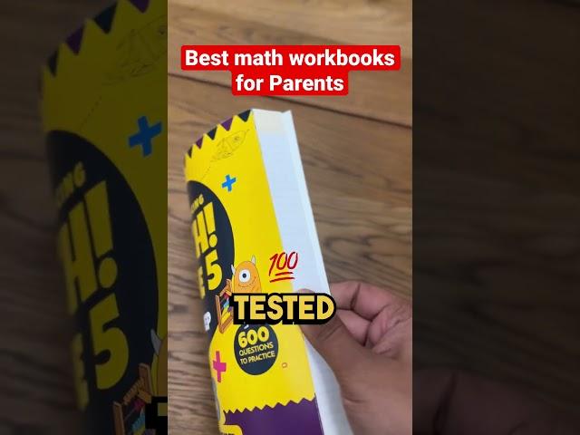 Best Math Workbooks for Parents! #argoprep #parents #homeschooling #mathbooks #shorts