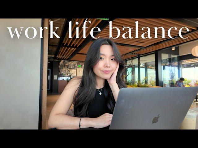 Work-Life Balance in My 20s | busy work week, cooking at home, organizing my apartment