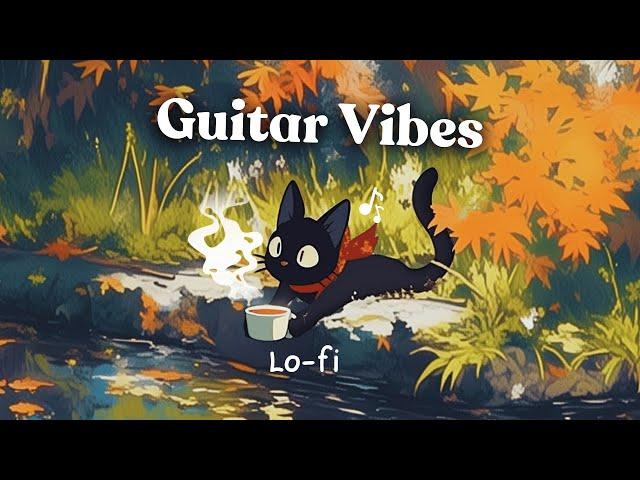 Guitar Vibes   Lo-fi Chillhop with Cozy Guitar / Autumn mood