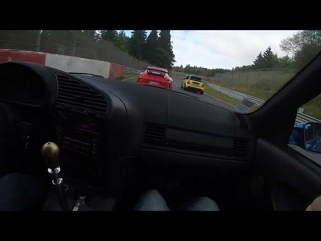 Fast and smooth BMW E36 M3 Nordschleife BTG