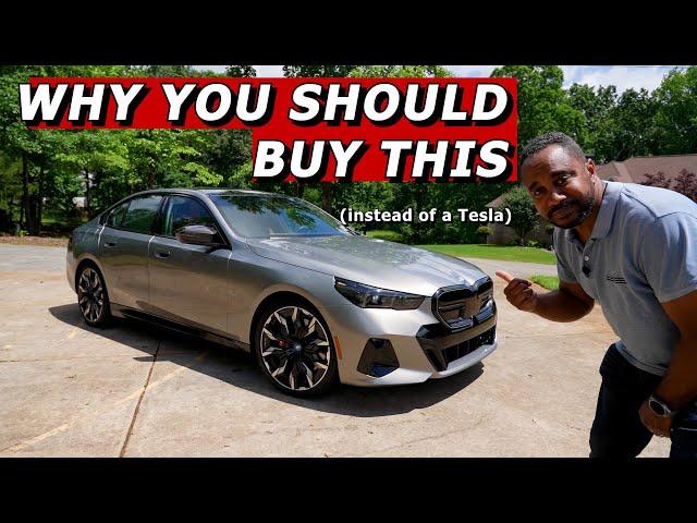 Get THIS instead of a Tesla? - 2024 BMW i5 M60 xDrive Sedan Review