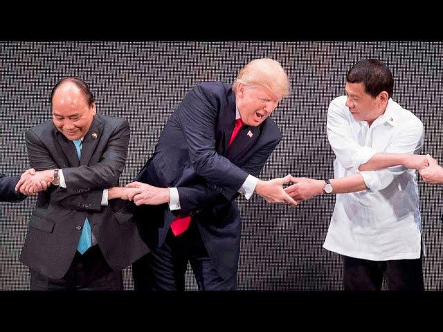 Trump's most awkward moments of 2017 | The Washington Post