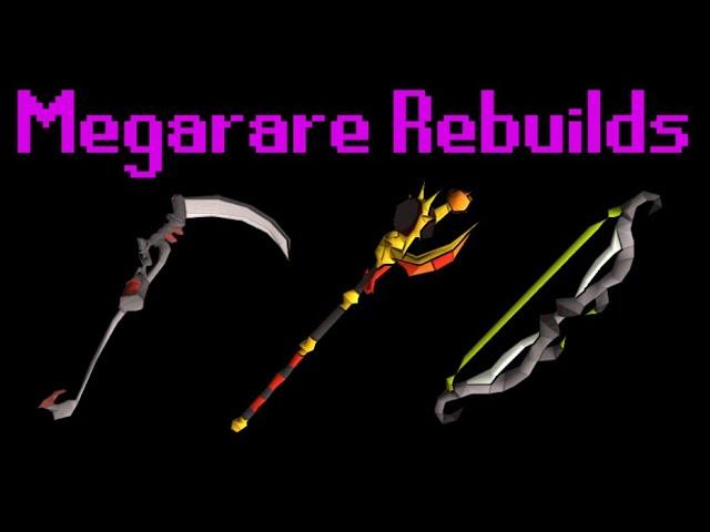 OSRS Megarare Rebuilds - Advanced PvM Gear Guide (Tbow/Scythe/Shadow)