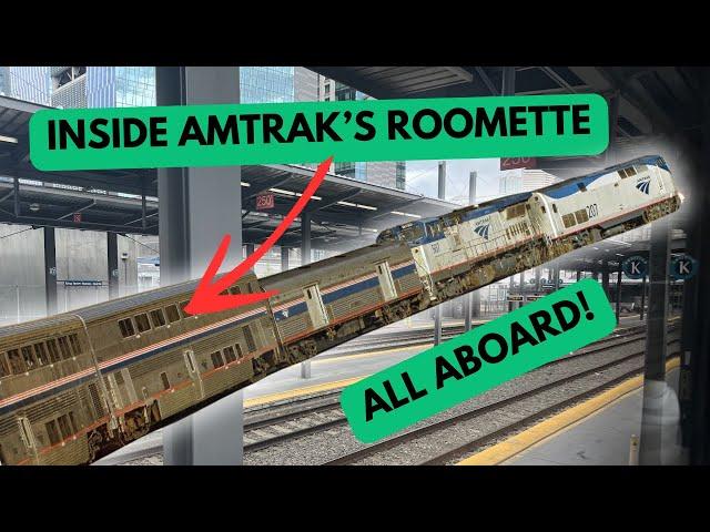 Amtrak Roomette Superliner Tour