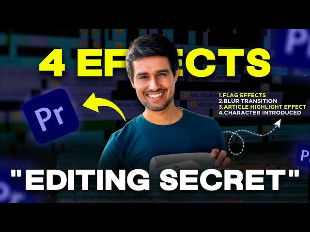 Video Editing Like Dhruv Rathee | How To Edit Video Like Dhruv Rathee | Dhruv Rathee Edit Tutorial