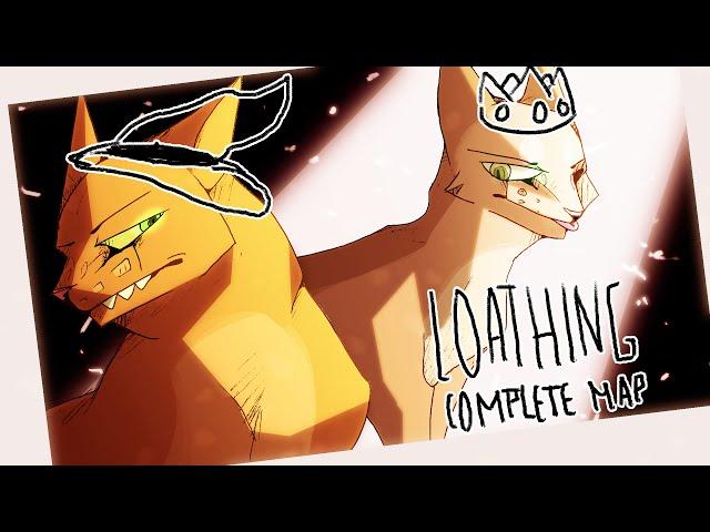 Firepaw and Sandpaw: Loathing! [COMPLETE WARRIOR MAP]