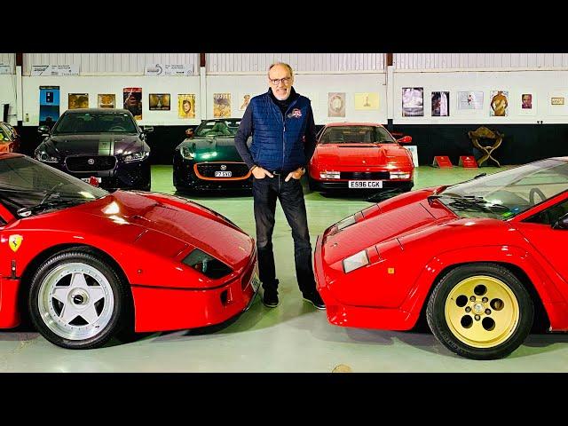 Ferrari F40 or Lamborghini Countach? Talking car design with legendary designer, Frank Stephenson