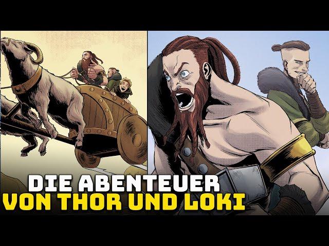 Die Abenteuer von Thor - Komplett  - Nordische Mythologie