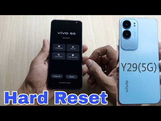 Vivo Y29 5G Hard Reset