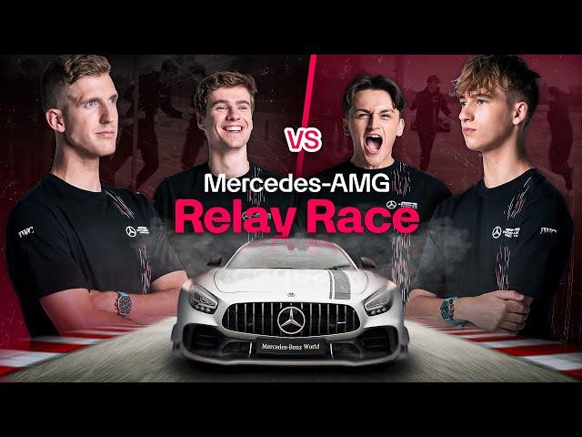 He held me back!  | Mercedes F1 Esports Relay Challenge