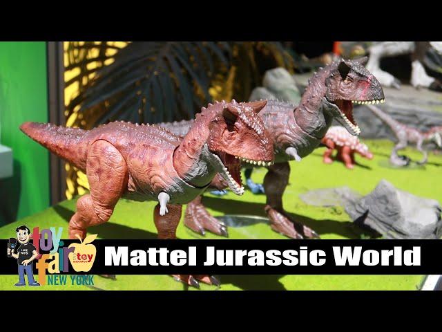Mattel Jurassic World Product Display | New York Toy Fair 2020