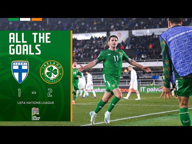 ALL THE GOALS | Finland 1-2 Ireland | UEFA Nations League