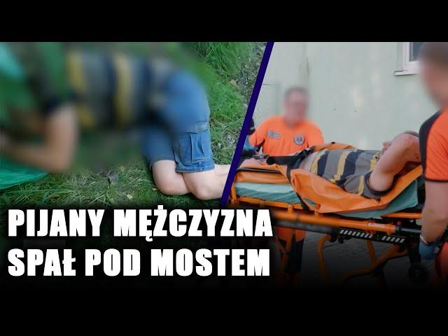 Leżał nieprzytomny pod mostem. "To mógłbyć jego ostatni dzień"