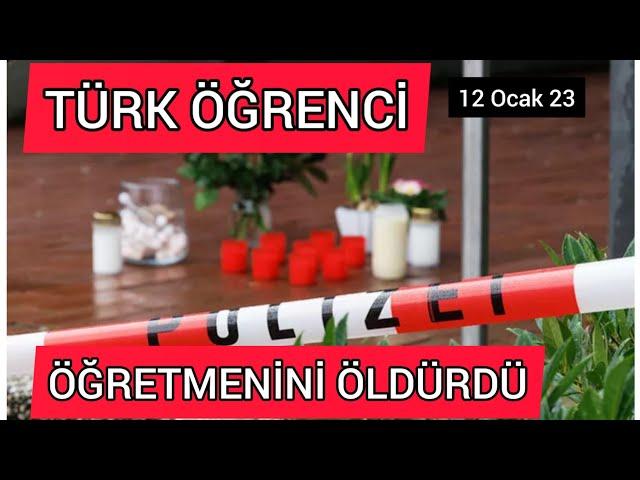 Almanya Şokta! Türk Öğrenci...