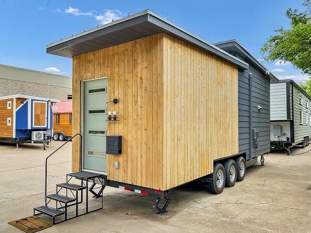 Could you live in this  PRECIOUS  Tiny Home on Wheels?