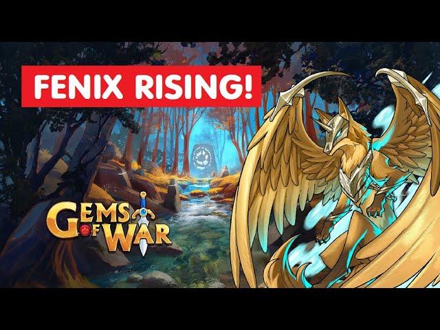 Gems of War Hunting Fenix! Is The New Mythic Good Bad or AWESOME!?