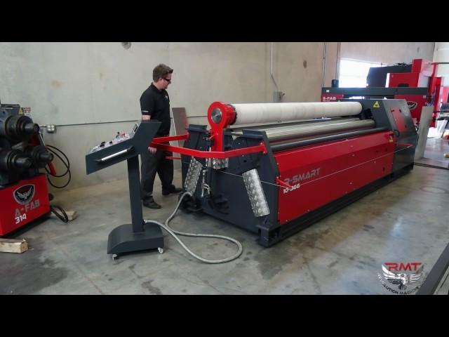 RMT R-SMART 10-866 Hydraulic 4 Rolls Bending Machine | RMT Plate Roll | www.PLATEROLL.com