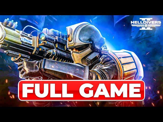 Helldivers 2 - FULL GAME (4K 60FPS) Walkthrough Gameplay No Commentary