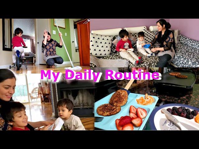 My Daily Morning Routine  - Pakistani Mom in USA - Life with Nisa Vlog