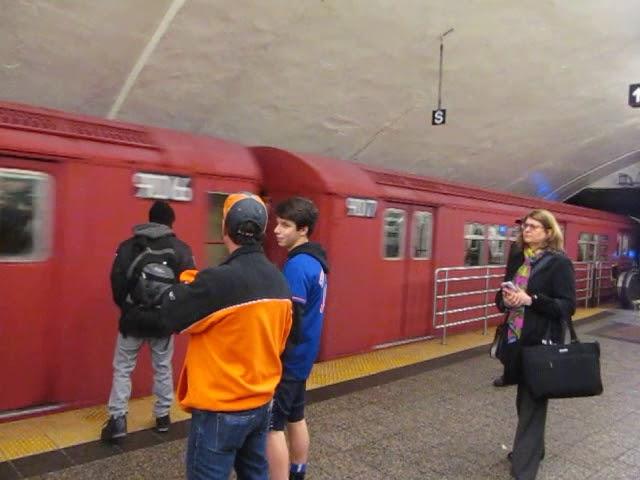 Train of Many Colors at Grand Central-42nd Street