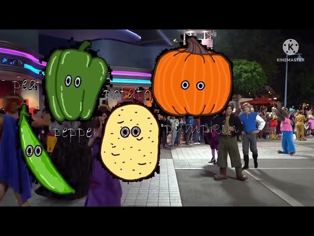 Vegetables Parade - Vegetable Song - Learn Veggies - @TheKidsPictureShow (Learning Video)