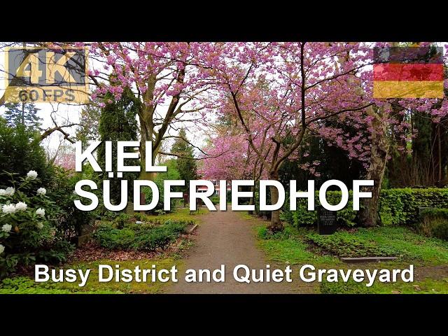 KIEL, Germany  in 4K | 2025 | Südfriedhof Walking Tour