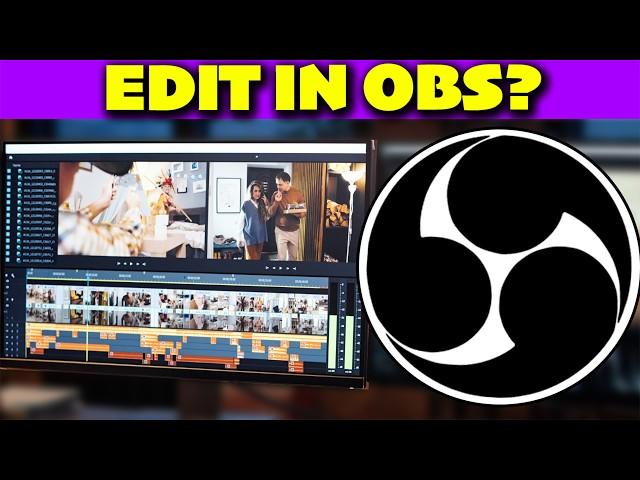 Can you use obs as a video editing software?